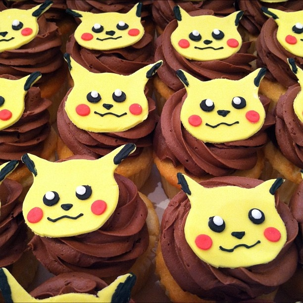 Pikachu Cupcakes