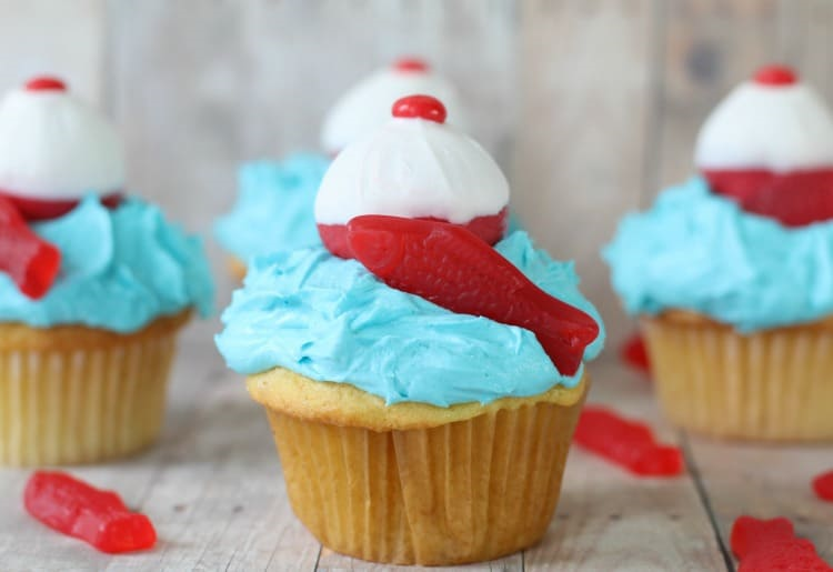 Fishing Cupcakes