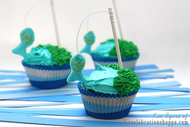 Fishing Cupcakes