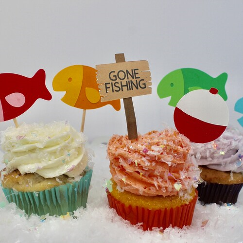 Fishing Cupcakes