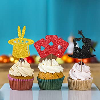 Magician Themed Cupcakes