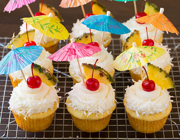 Cocktail Themed Cupcakes