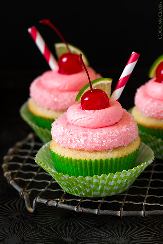 Cocktail Themed Cupcakes