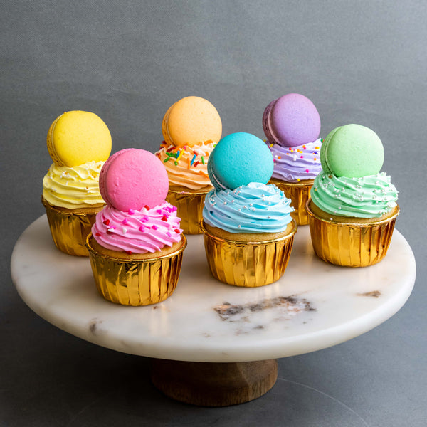 Macaroons Cupcakes