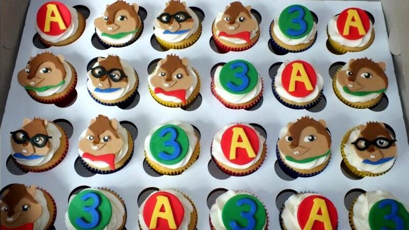 Alvin Chipmunks Cupcakes