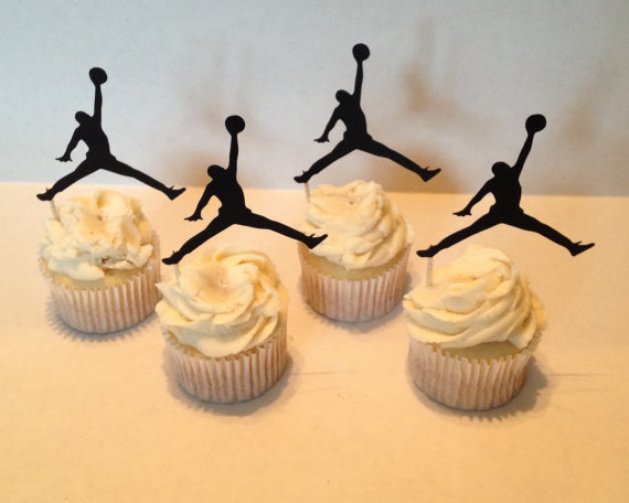 Jordan Themed Cupcakes