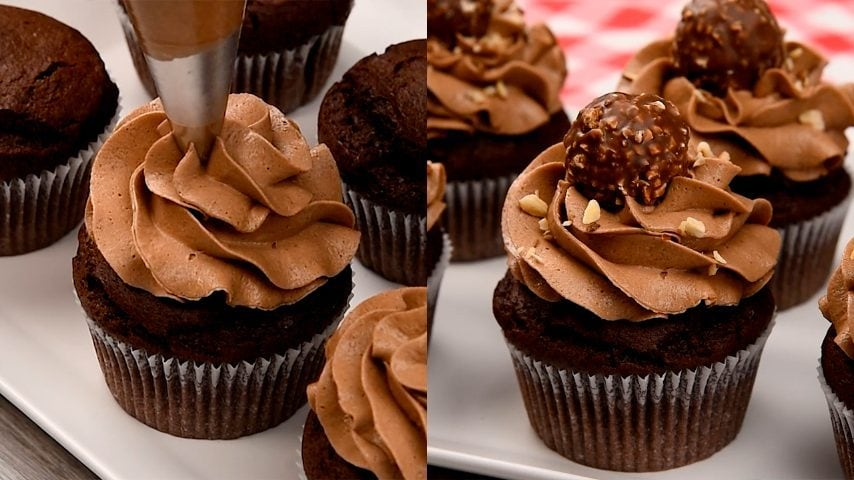 Ferrero Cupcakes