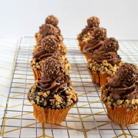 Ferrero Cupcakes