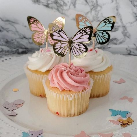 Butterfly Themed Cupcakes