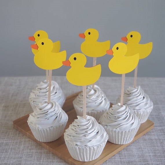 Duck Themed Cupcakes