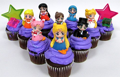 Sailor Moon Cupcakes