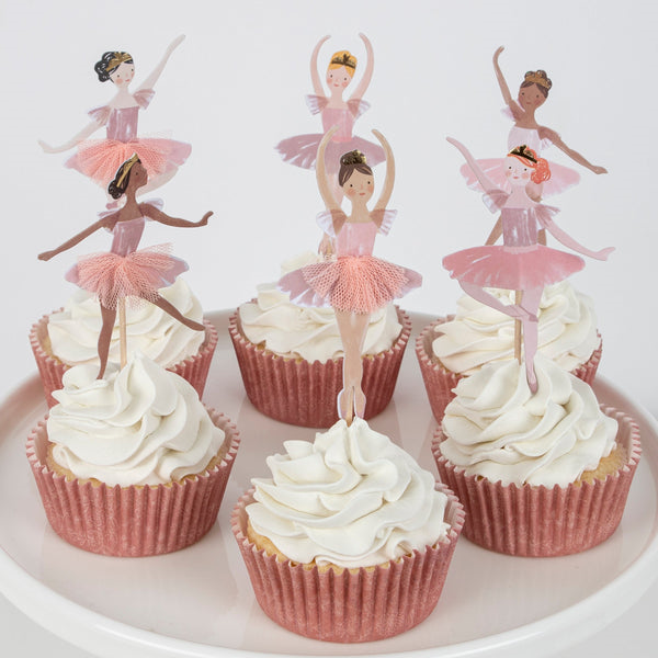 Ballet Themed Cupcakes