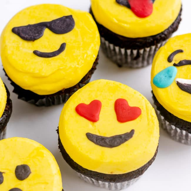 Emoji Cupcakes