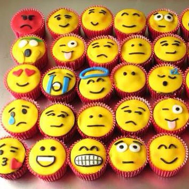 Emoji Cupcakes