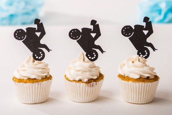 Motorbike Caupcakes