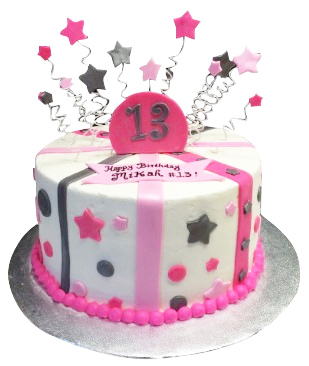 13th Birthday Cake For Girls