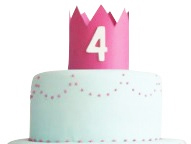 4th Birthday Cake For Girls