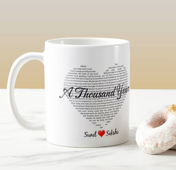 A Thousand Year Heart Mug