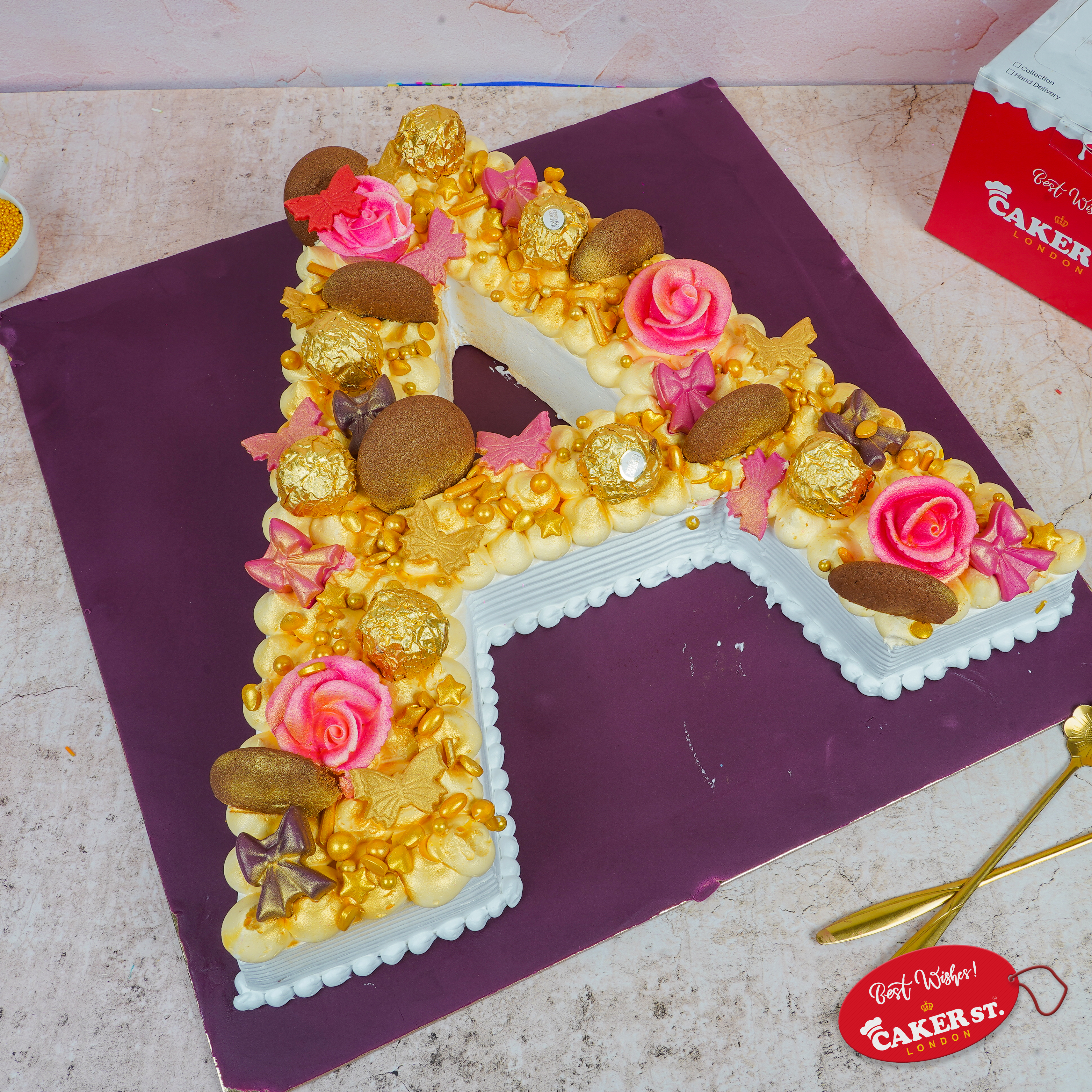 Adorable ferro Rocher Cake