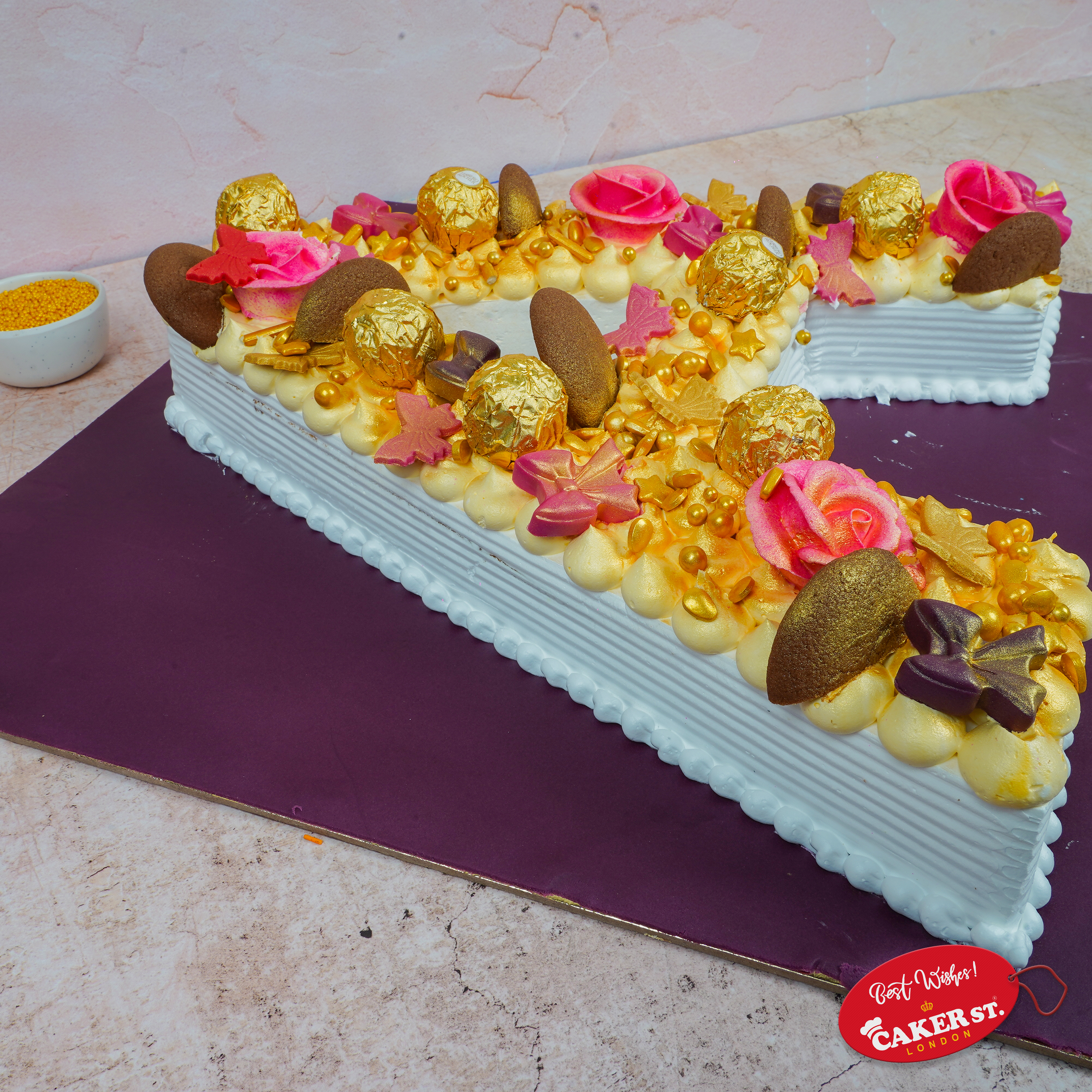 Adorable ferro Rocher Cake