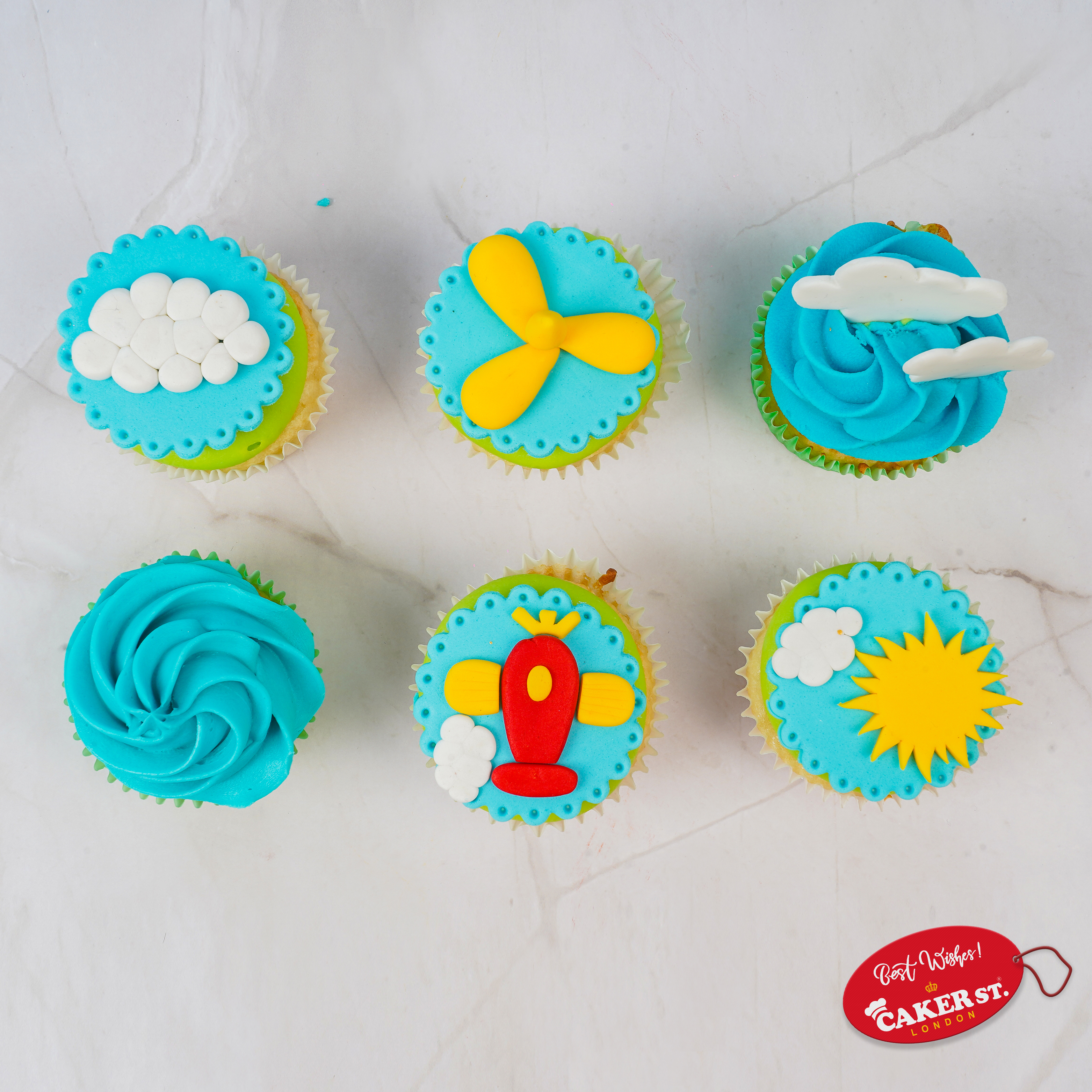 Aeroplane Sky High Delights Cupcakes