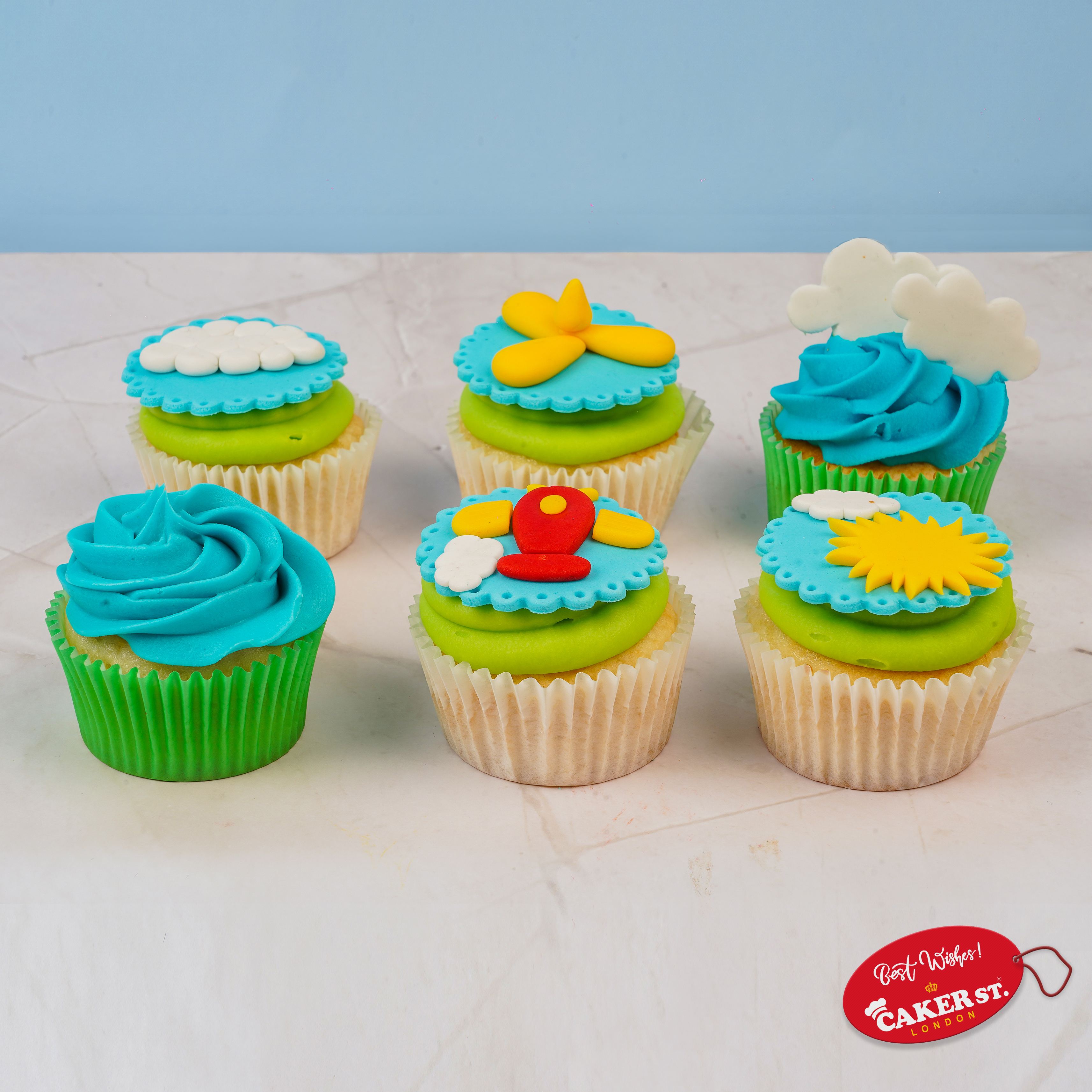 Aeroplane Sky High Delights Cupcakes