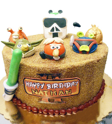 Angry Birds Star Wars Cake