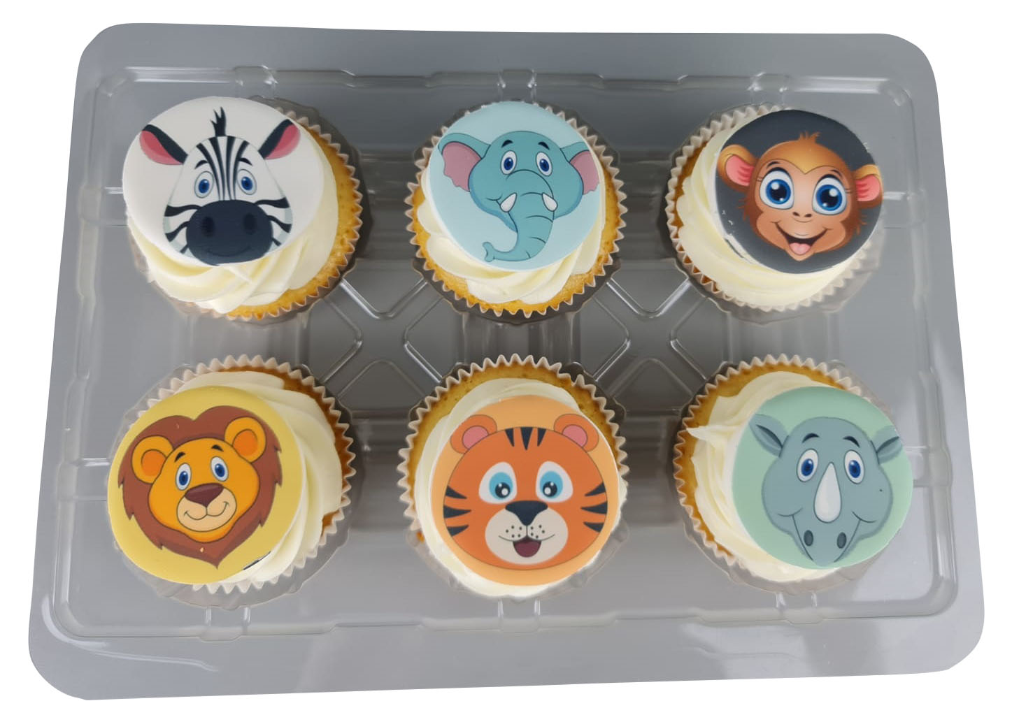 Animals Theme Cupcakes