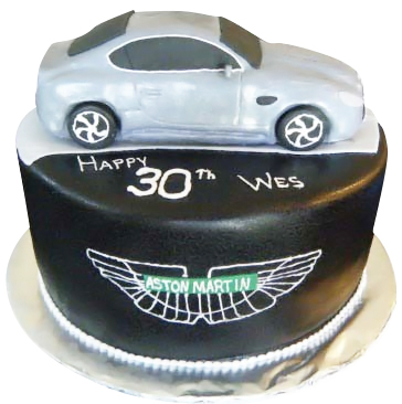 Aston Martin Cake