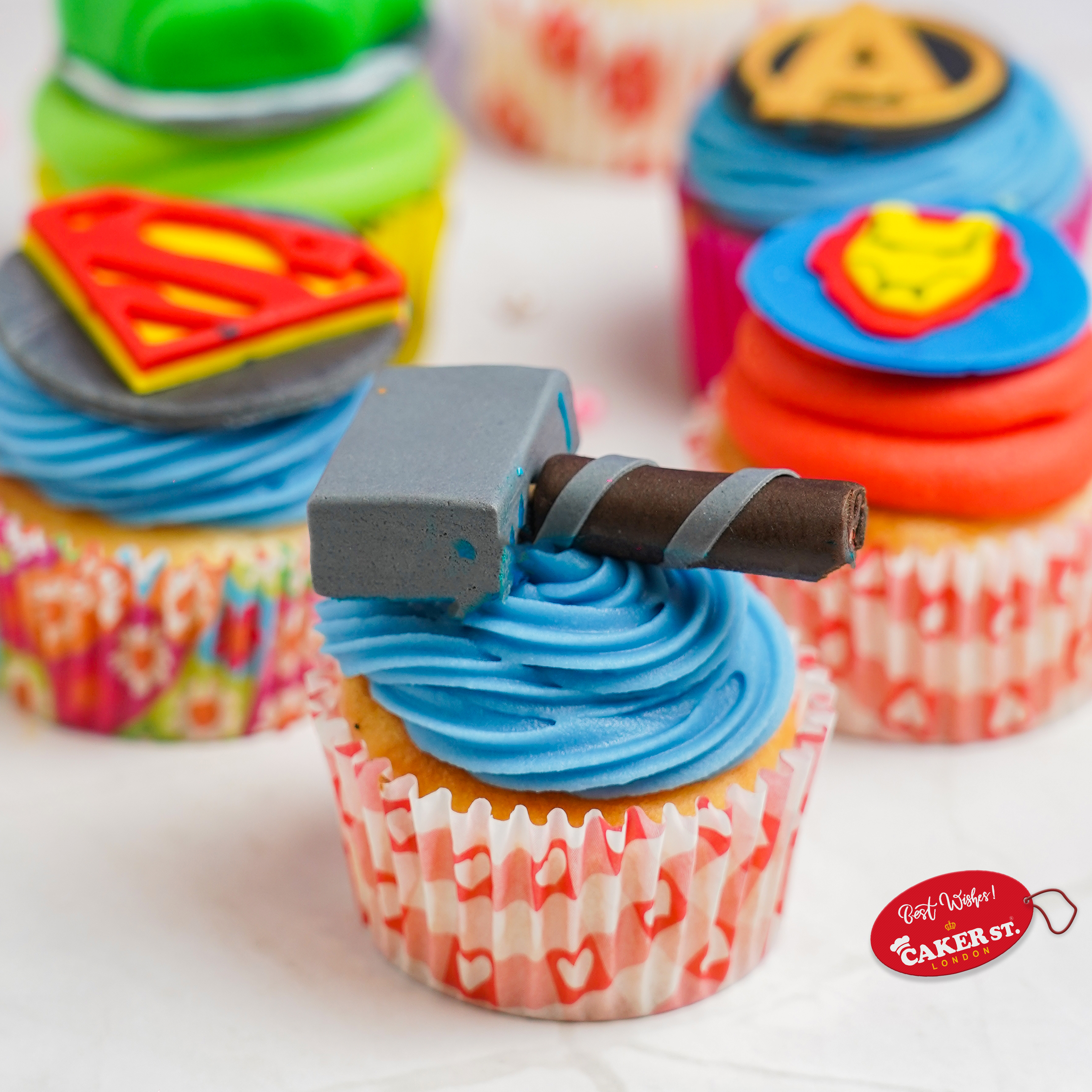 Avengers Assemble Treats Cupcakes