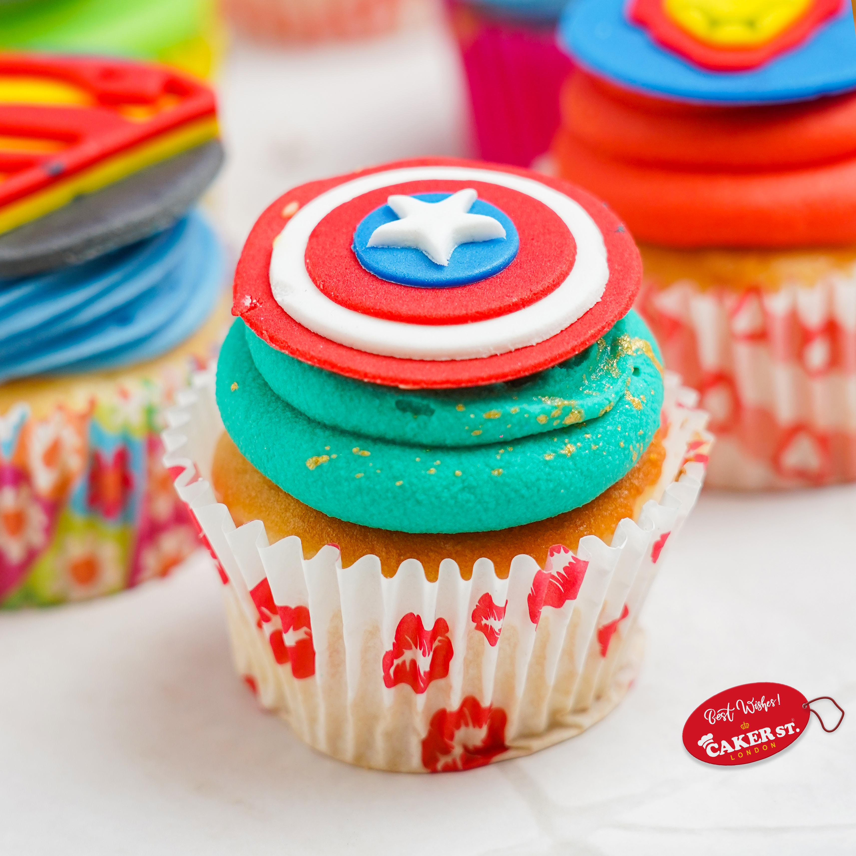 Avengers Assemble Treats Cupcakes