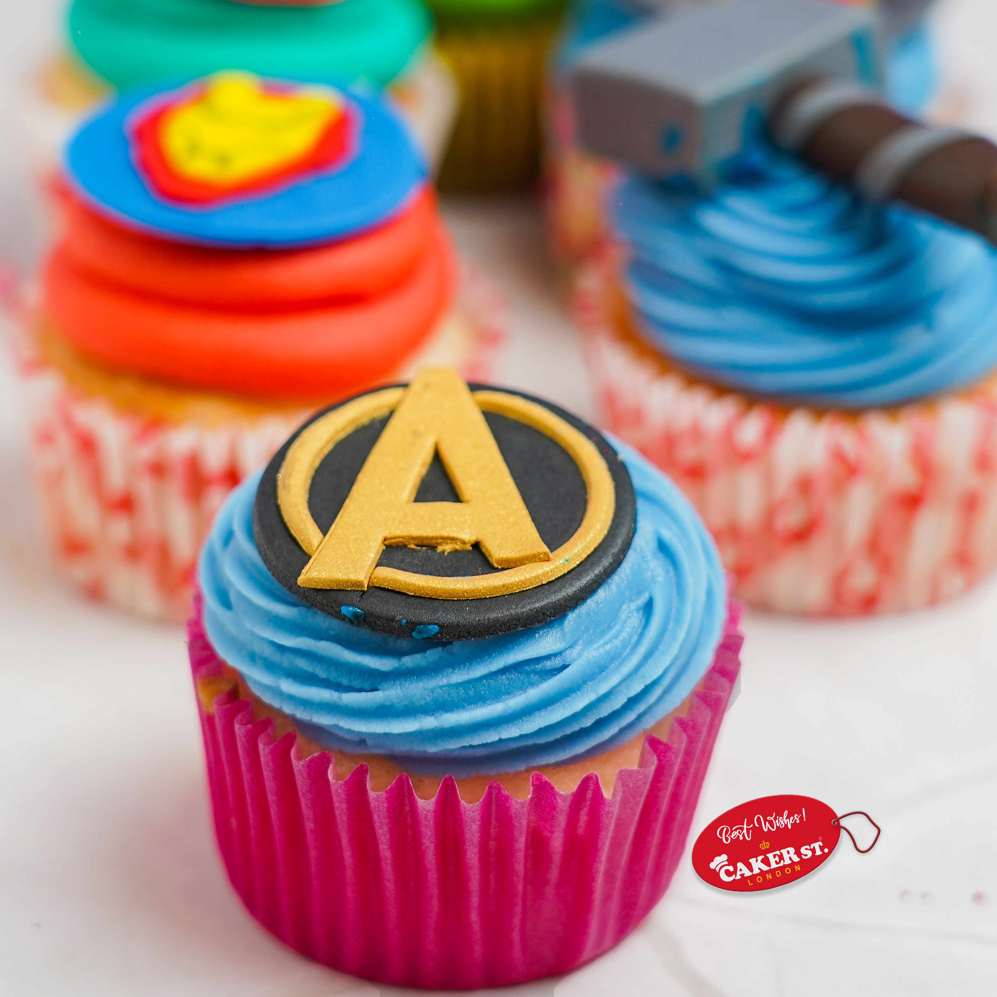 Avengers Assemble Treats Cupcakes