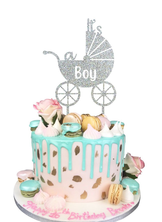 Baby Shower Cake For Boys