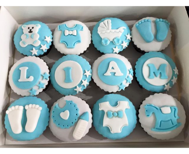 Baby Shower Cupcakes For Boys