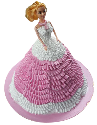 Barbie Doll Cake