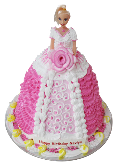 Barbie Doll Cake