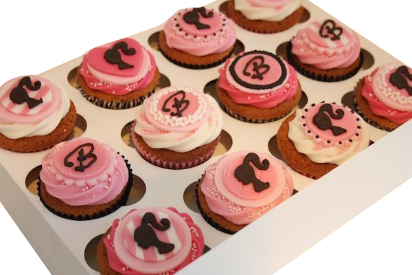 Barbie Theme Cupcakes