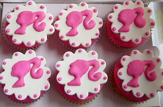 Barbie Theme Cupcakes