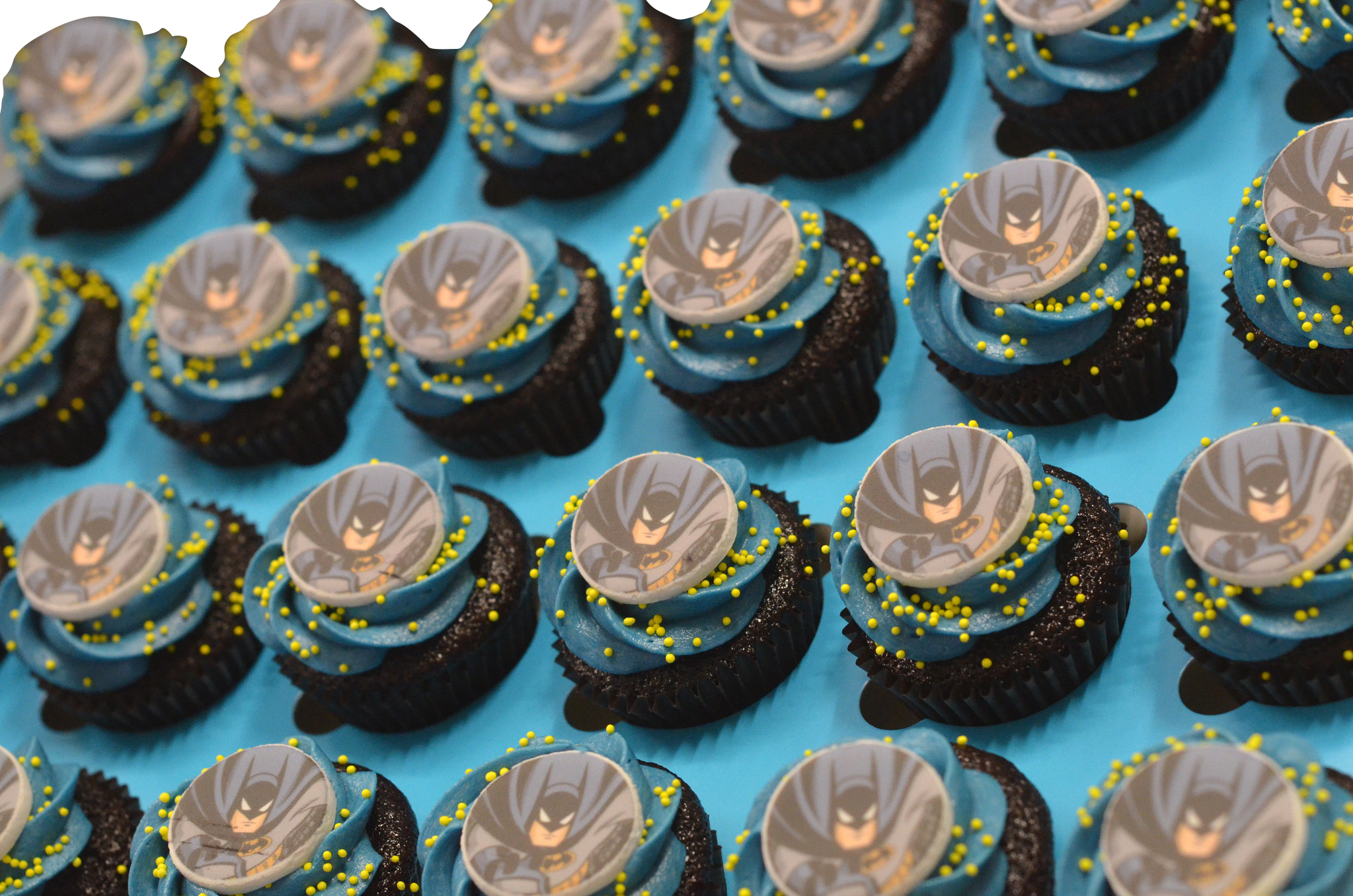 Batman Theme Cupcakes - Pack of 6