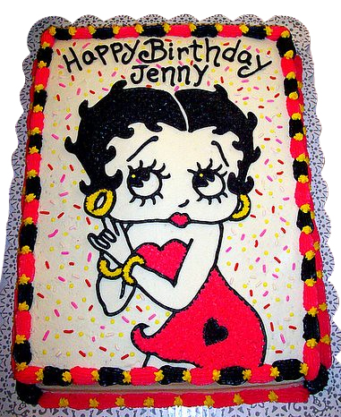 Betty Boop Cake