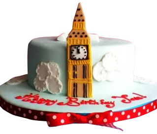 Big Ben Cake