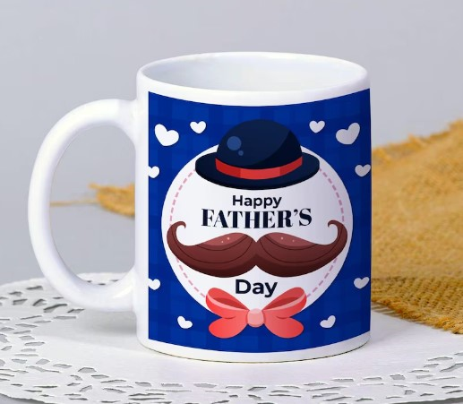 Big Mustache Fathers Day Mug