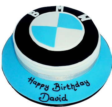 BMW Car Cake