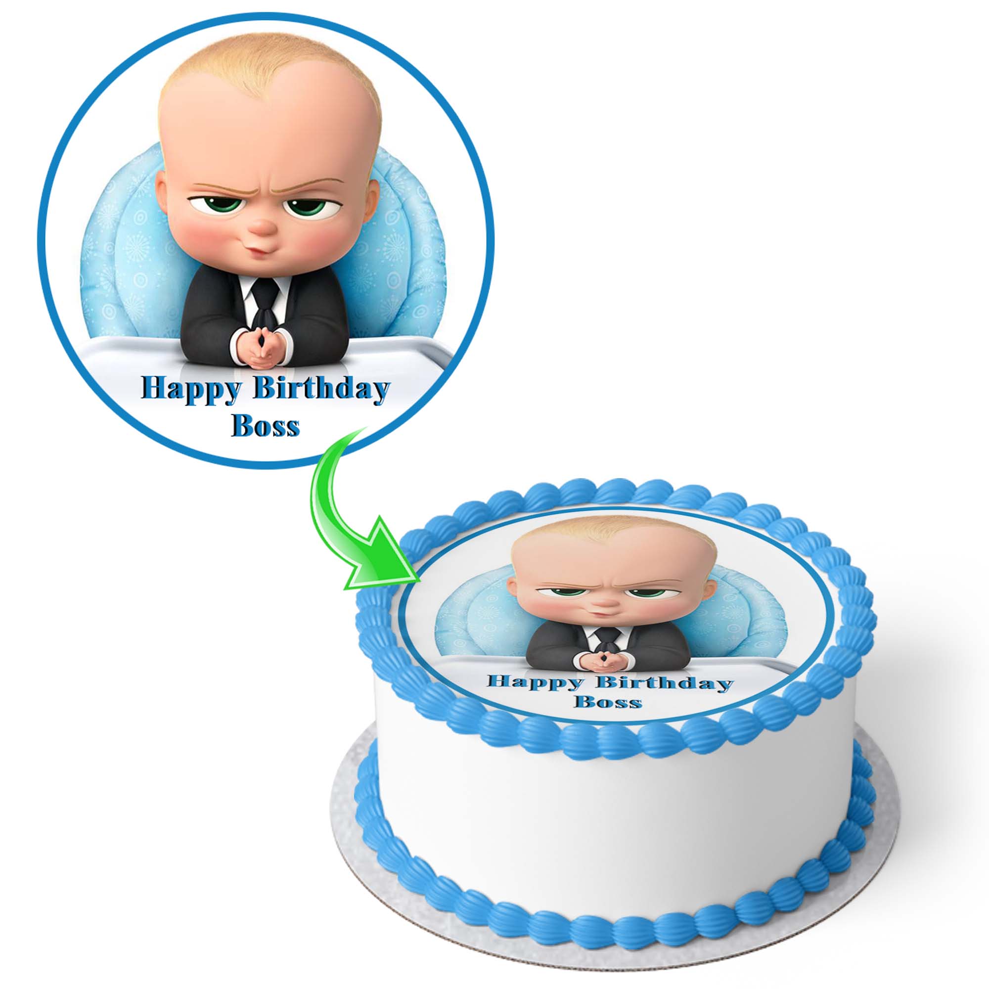 Boss Baby Cake