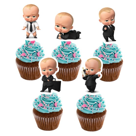 Boss Baby Cupcakes - Pack of 6