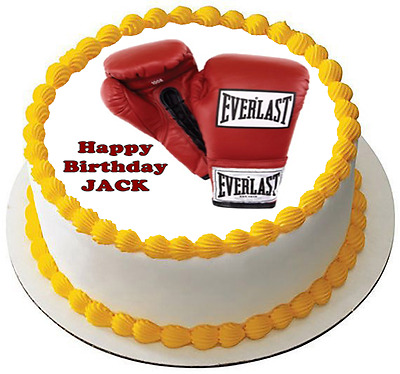 Boxing Gloves Cake