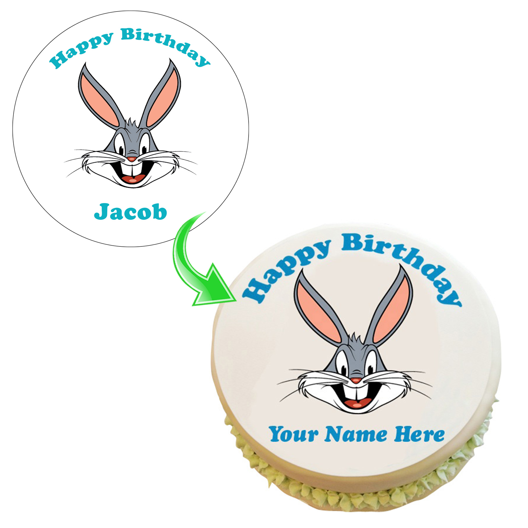 Bugs Bunny Cake