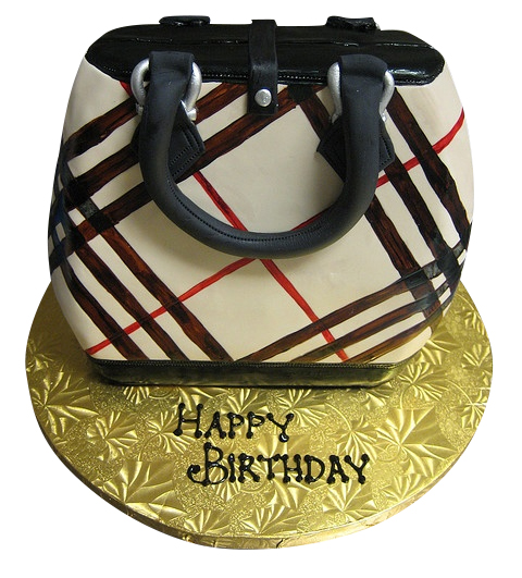 Burberry cake