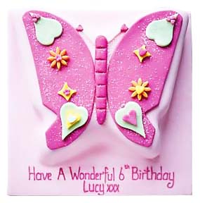 Butterfly Kids Cake