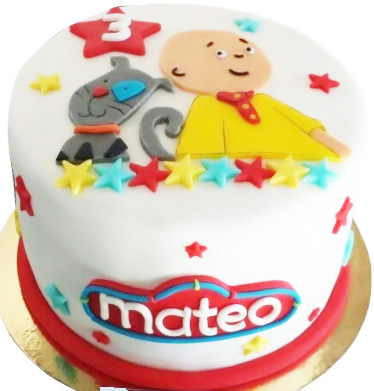 Caillou cake